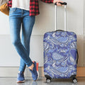 Pigeon Floral Bohemian Pattern Print Luggage Cover