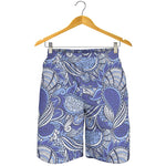Pigeon Floral Bohemian Pattern Print Men's Shorts