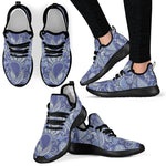 Pigeon Floral Bohemian Pattern Print Mesh Knit Shoes GearFrost