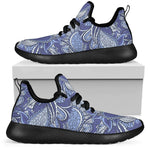 Pigeon Floral Bohemian Pattern Print Mesh Knit Shoes GearFrost