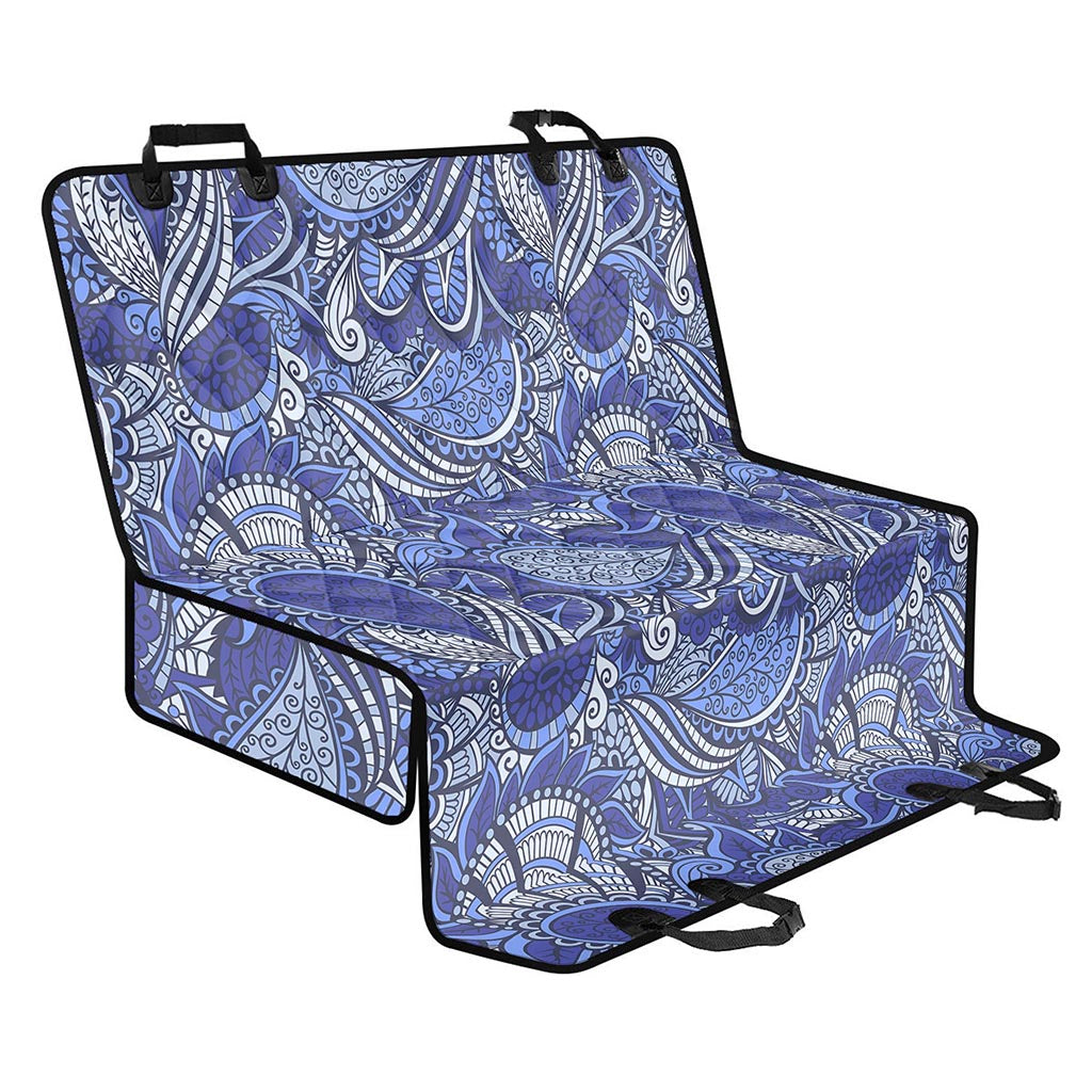 Pigeon Floral Bohemian Pattern Print Pet Car Back Seat Cover