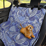 Pigeon Floral Bohemian Pattern Print Pet Car Back Seat Cover