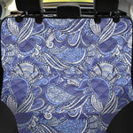 Pigeon Floral Bohemian Pattern Print Pet Car Back Seat Cover