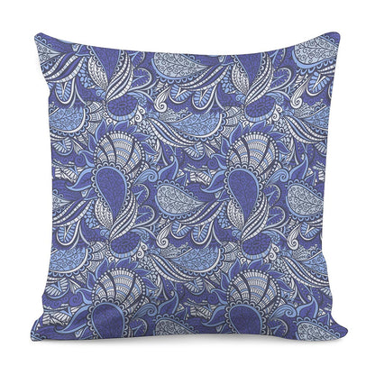 Pigeon Floral Bohemian Pattern Print Pillow Cover
