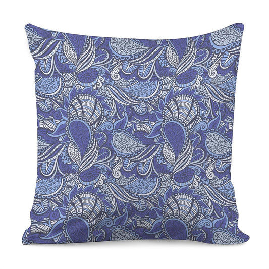 Pigeon Floral Bohemian Pattern Print Pillow Cover