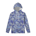 Pigeon Floral Bohemian Pattern Print Pullover Hoodie