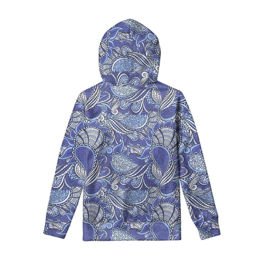 Pigeon Floral Bohemian Pattern Print Pullover Hoodie