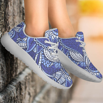 Pigeon Floral Bohemian Pattern Print Sport Shoes GearFrost