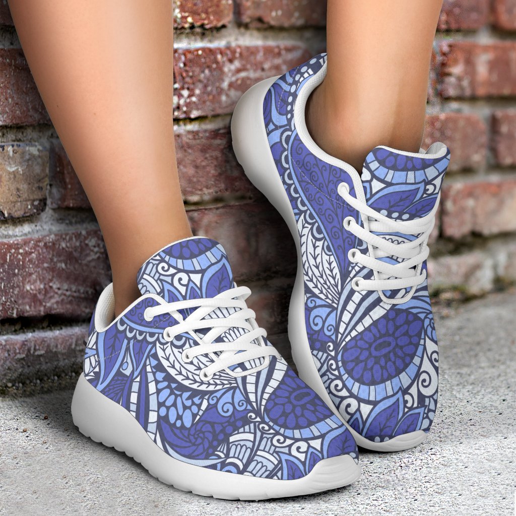 Pigeon Floral Bohemian Pattern Print Sport Shoes GearFrost