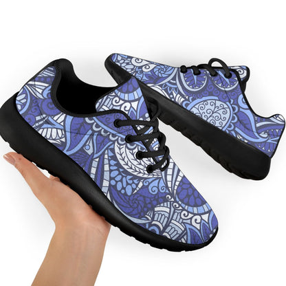 Pigeon Floral Bohemian Pattern Print Sport Shoes GearFrost