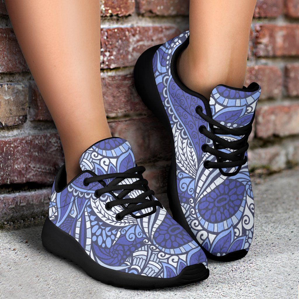 Pigeon Floral Bohemian Pattern Print Sport Shoes GearFrost