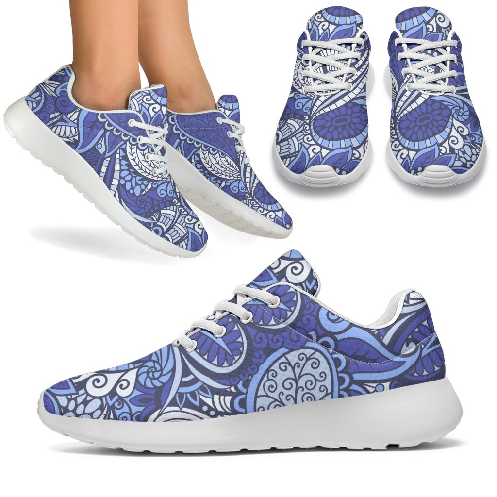 Pigeon Floral Bohemian Pattern Print Sport Shoes GearFrost