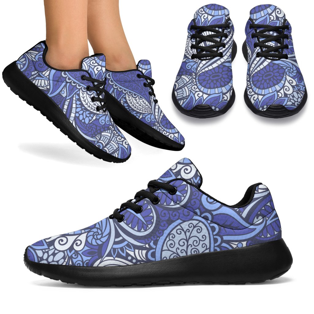 Pigeon Floral Bohemian Pattern Print Sport Shoes GearFrost