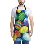Pile Of Colorful Easter Eggs Print Apron