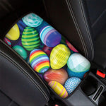 Pile Of Colorful Easter Eggs Print Car Center Console Cover