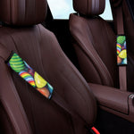 Pile Of Colorful Easter Eggs Print Car Seat Belt Covers