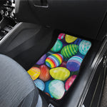 Pile Of Colorful Easter Eggs Print Front Car Floor Mats