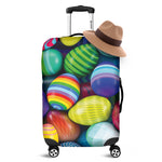 Pile Of Colorful Easter Eggs Print Luggage Cover