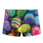 Pile Of Colorful Easter Eggs Print Men's Boxer Briefs