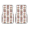Pile Of Reading Books Pattern Print Front Car Floor Mats