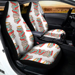 Pile Of Reading Books Pattern Print Universal Fit Car Seat Covers