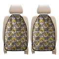 Pilot Pug Pattern Print Car Seat Organizers