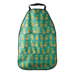 Pineapple Emoji Pattern Print Car Seat Organizers