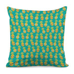 Pineapple Emoji Pattern Print Pillow Cover