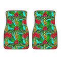 Pineapple Hibiscus Hawaii Pattern Print Front Car Floor Mats