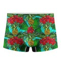 Pineapple Hibiscus Hawaii Pattern Print Men's Boxer Briefs