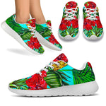 Pineapple Hibiscus Hawaii Pattern Print Sport Shoes GearFrost