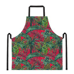 Pineapple Leaves Hawaii Pattern Print Apron