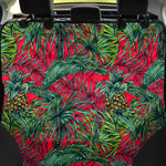 Pineapple Leaves Hawaii Pattern Print Pet Car Back Seat Cover