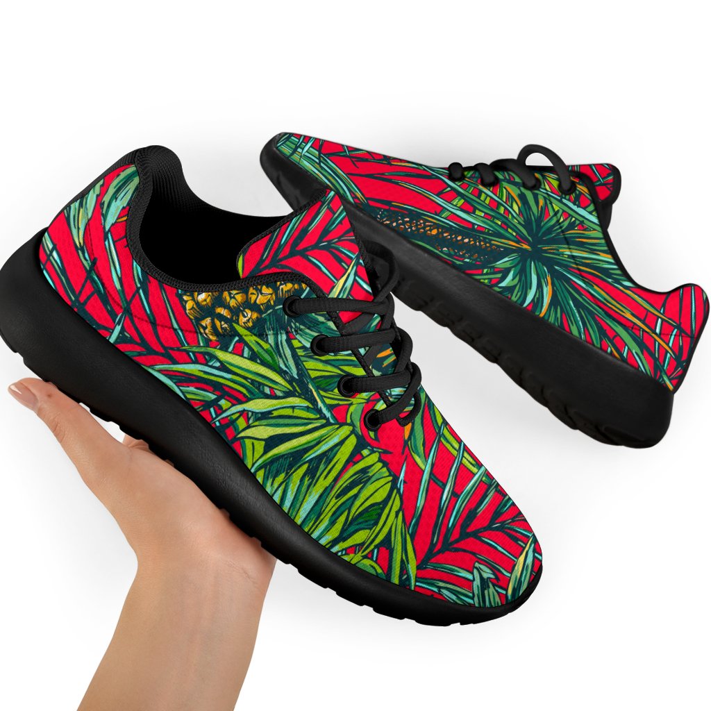 Pineapple Leaves Hawaii Pattern Print Sport Shoes GearFrost