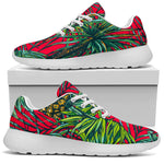 Pineapple Leaves Hawaii Pattern Print Sport Shoes GearFrost