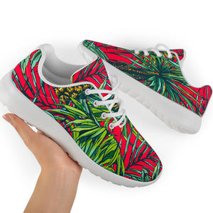 Pineapple Leaves Hawaii Pattern Print Sport Shoes GearFrost