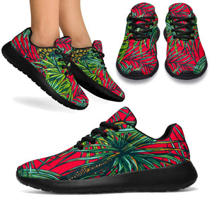 Pineapple Leaves Hawaii Pattern Print Sport Shoes GearFrost