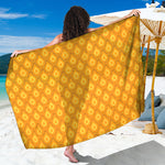 Pineapple Print Beach Sarong Wrap