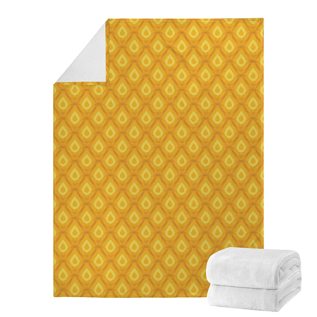 Pineapple Print Blanket