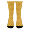 Pineapple Print Crew Socks