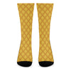 Pineapple Print Crew Socks