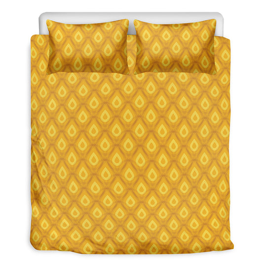 Pineapple Print Duvet Cover Bedding Set