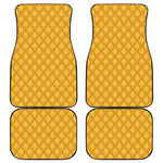Pineapple Print Front and Back Car Floor Mats