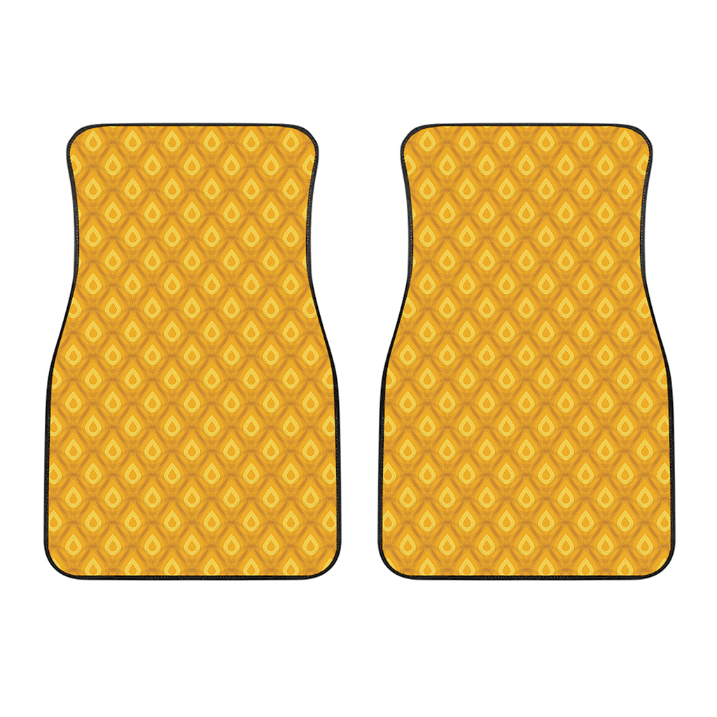 Pineapple Print Front Car Floor Mats
