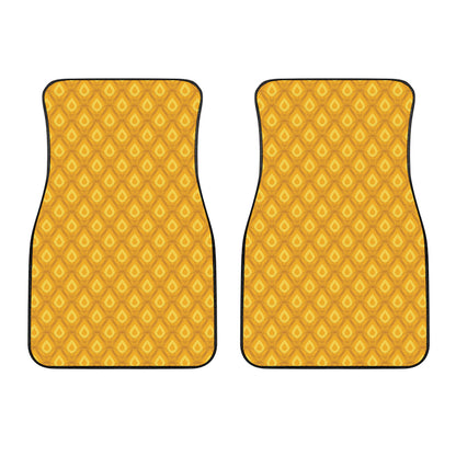Pineapple Print Front Car Floor Mats