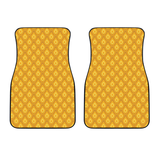 Pineapple Print Front Car Floor Mats