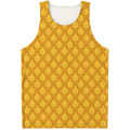 Pineapple Print Men's Tank Top