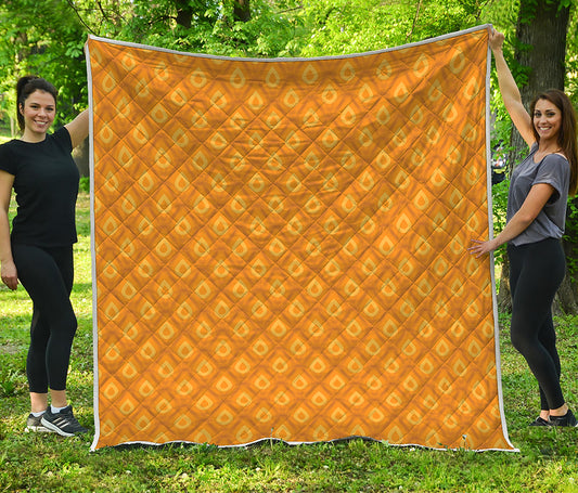 Pineapple Print Quilt