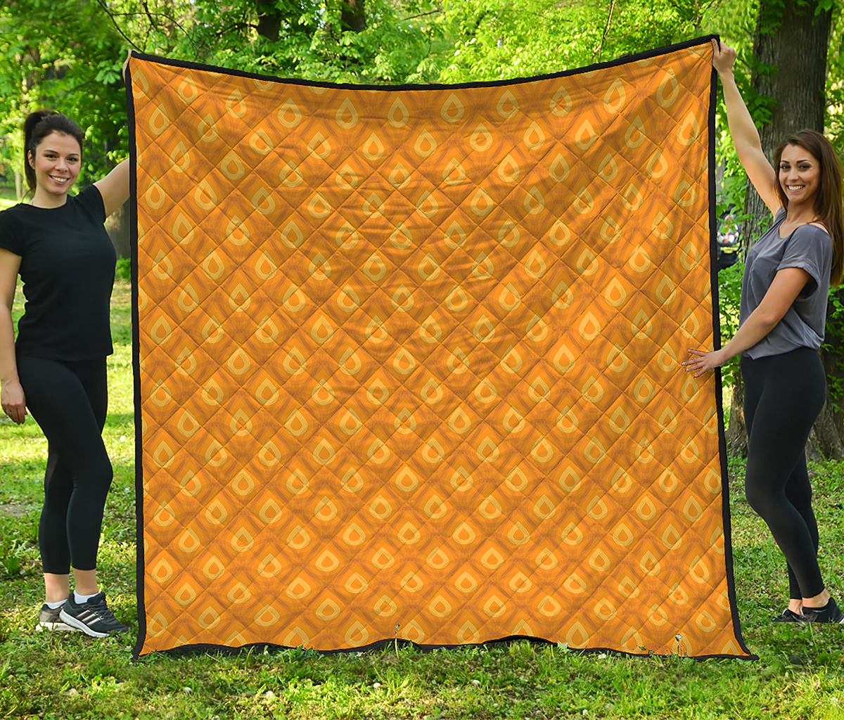 Pineapple Print Quilt