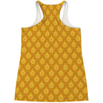 Pineapple Print Women's Racerback Tank Top